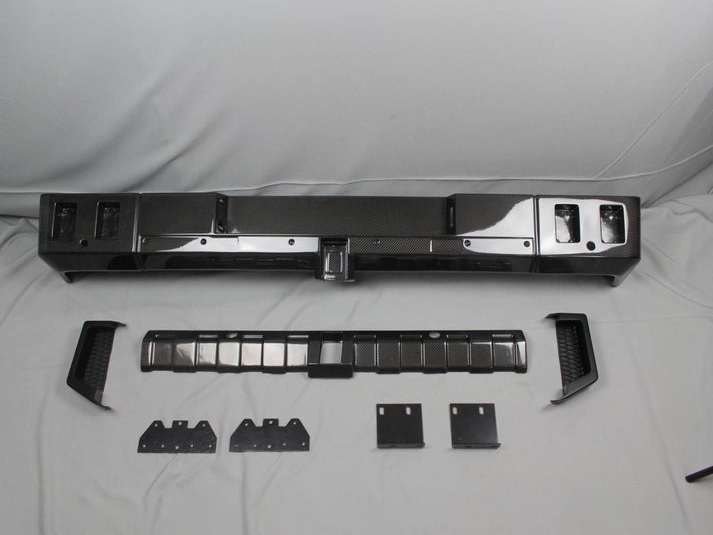 Mercedes-Benz W463 G-Wagon 4x4 Brabus Carbon Fiber Rear Bumper + Diffuser Set